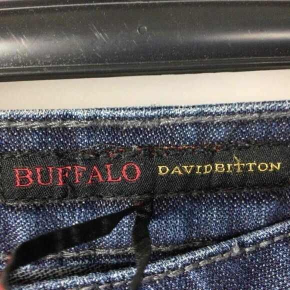 Buffalo Dark Blue Mid Rise Jeans Sz 30 - Picture 3 of 9